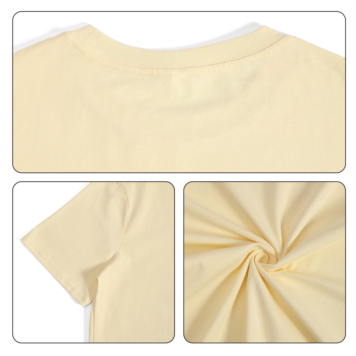 Multi color 180g adult T-shirt - Double