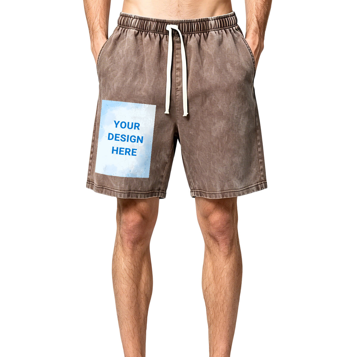 Washed Shorts - Front Left (CA-02 Factory, USA)