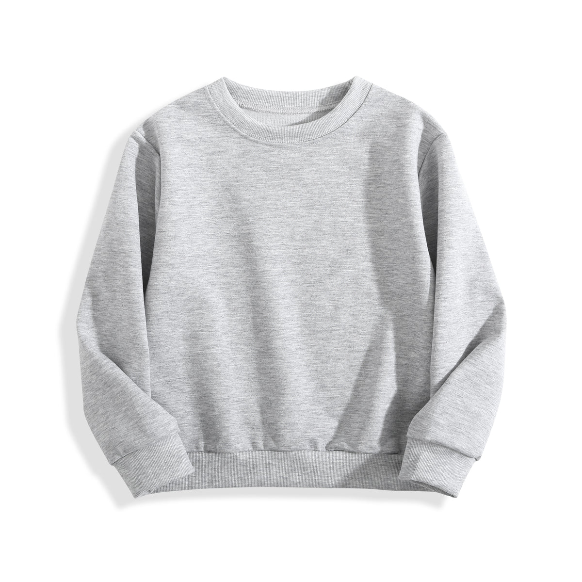 Children's round neck long sleeved hoodie - back