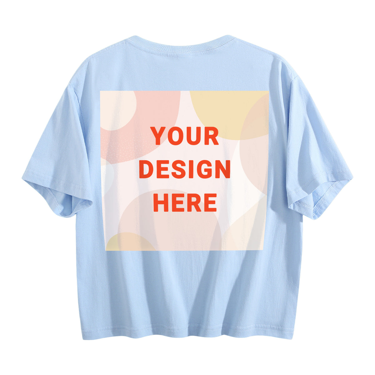 Ladies' Umbilical T-shirt - Rear (CA-2 Factory, USA)