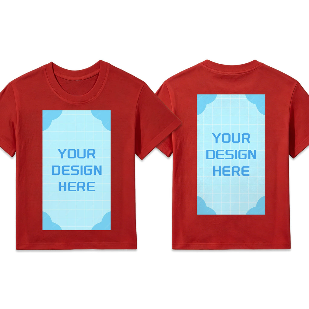 190g Children's T-shirt - Double sided (CA-3 factory in the United States)