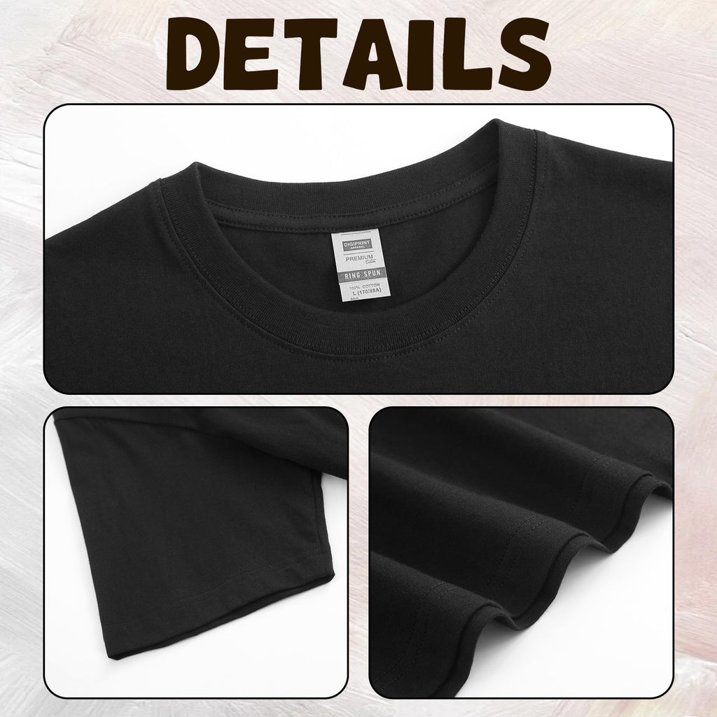 200g pure cotton women's T-shirt double-sided printing [Australia]