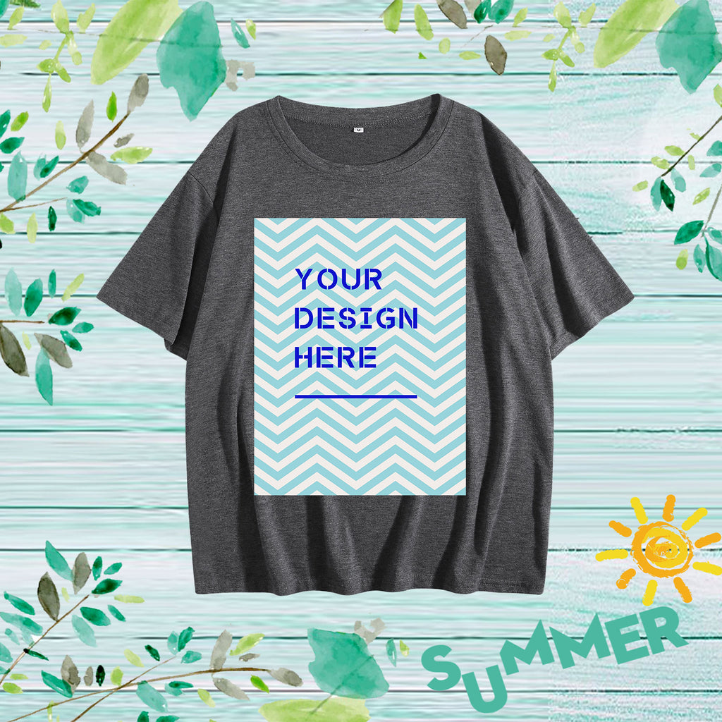 180G Women's Colorful Cotton Women's T-shirt
