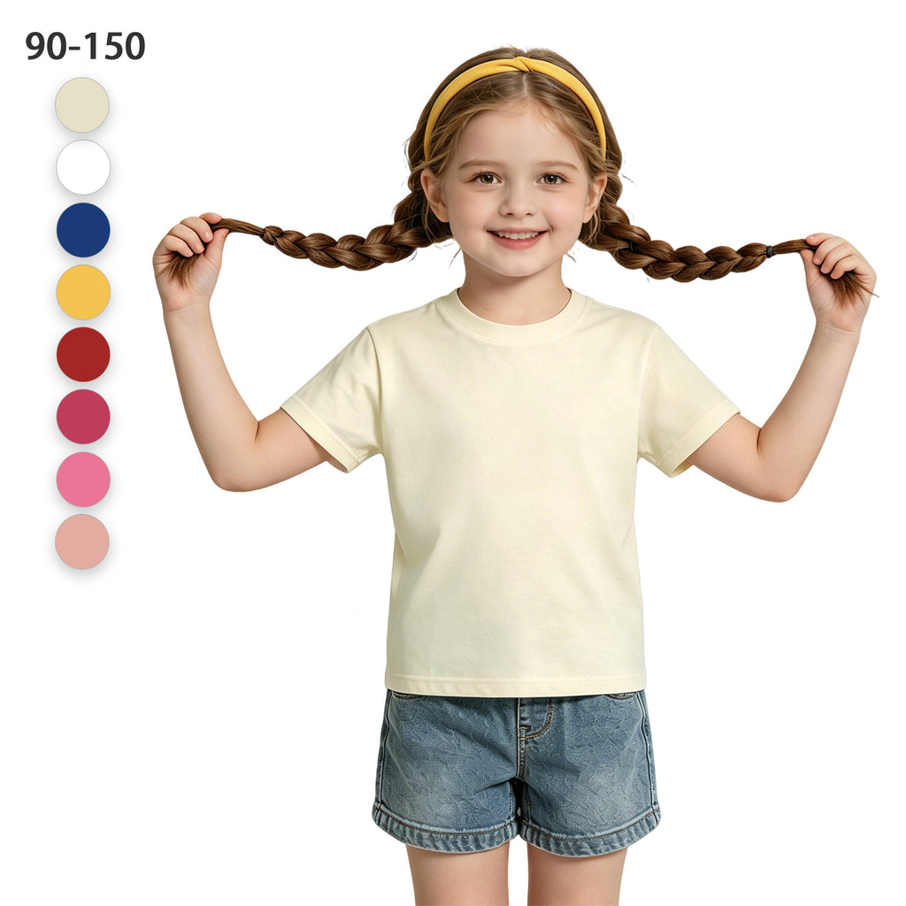 190g children's T-shirt - unprinted (CA-3 factory in the United States)