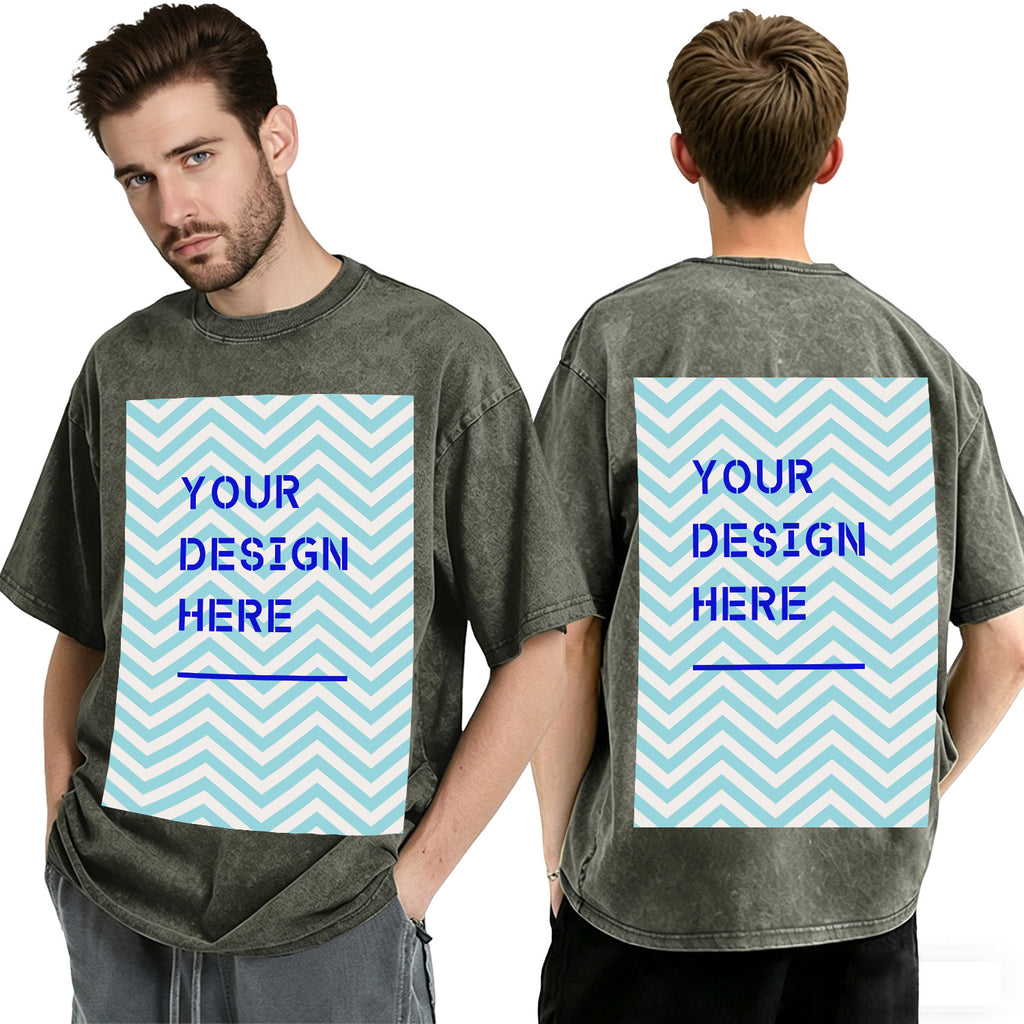 Big picture -210g washed T-double