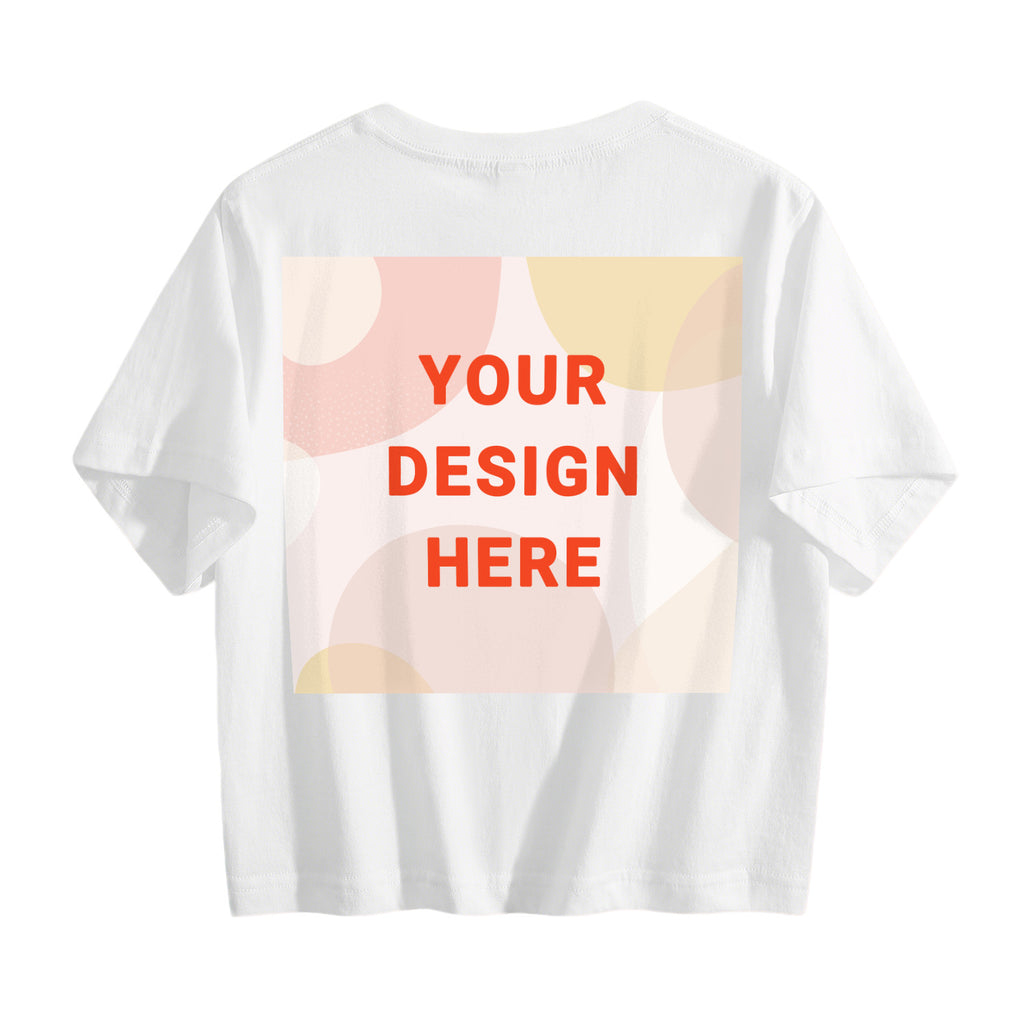 Ladies' Umbilical T-shirt - Rear (CA-2 Factory, USA)