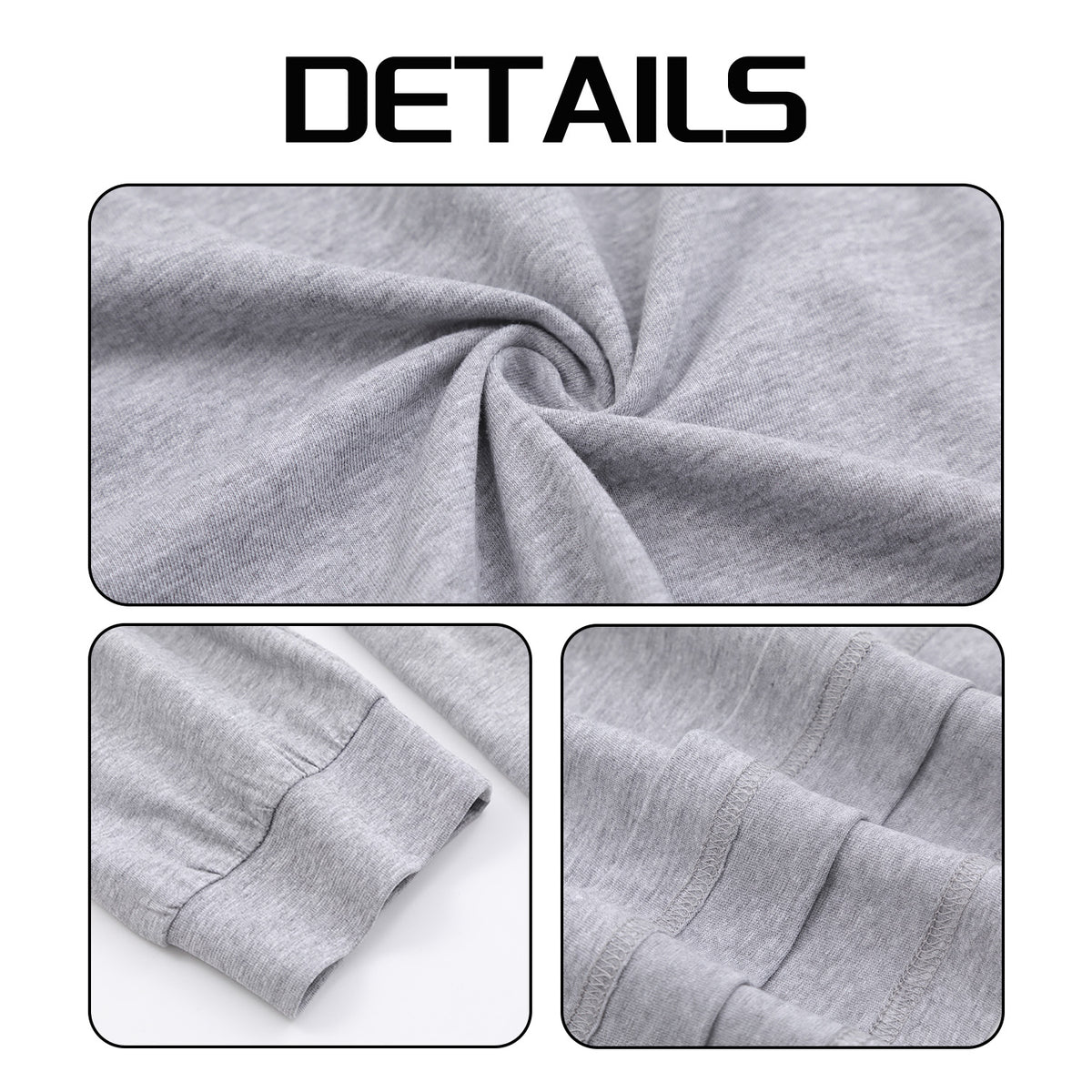 Men's Pure Cotton Long Sleeve - Front (CA Factory 02, USA)