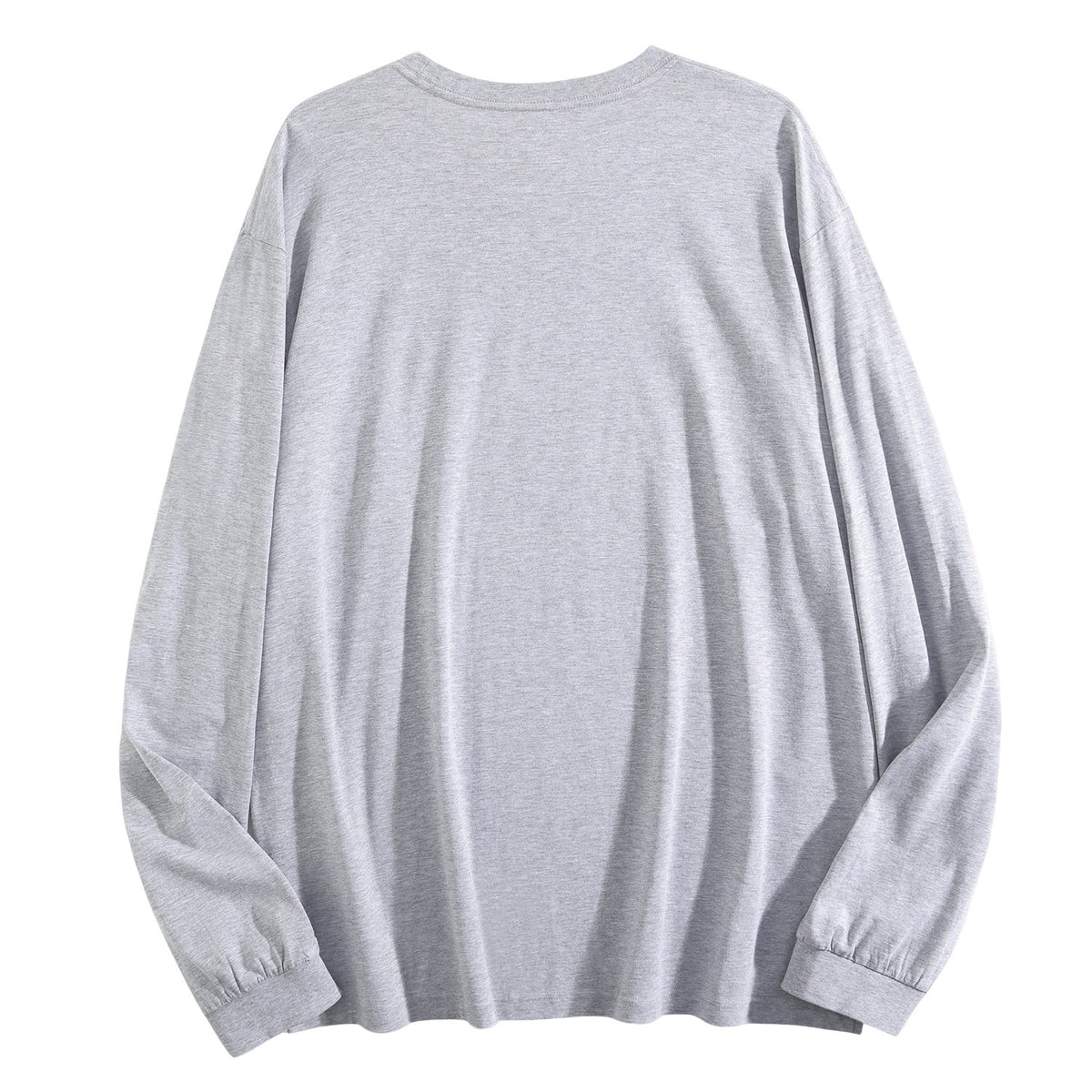 Men's pure cotton long sleeved back (CA factory 02, USA)