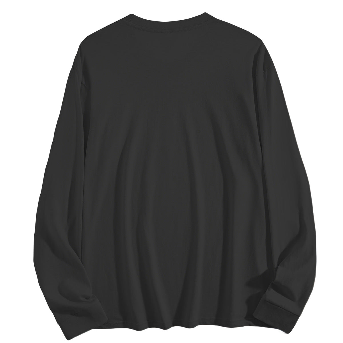 Men's pure cotton long sleeved back (CA factory 02, USA)