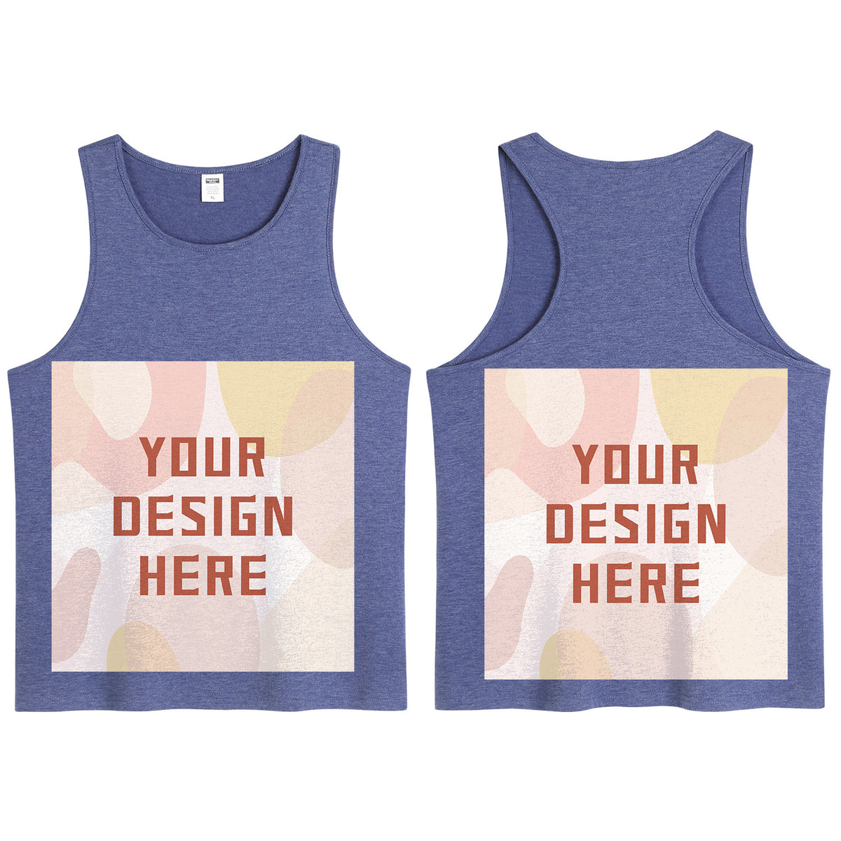 Women's Colored Cotton Tank Top - Double (CA-2 Factory in the United States)