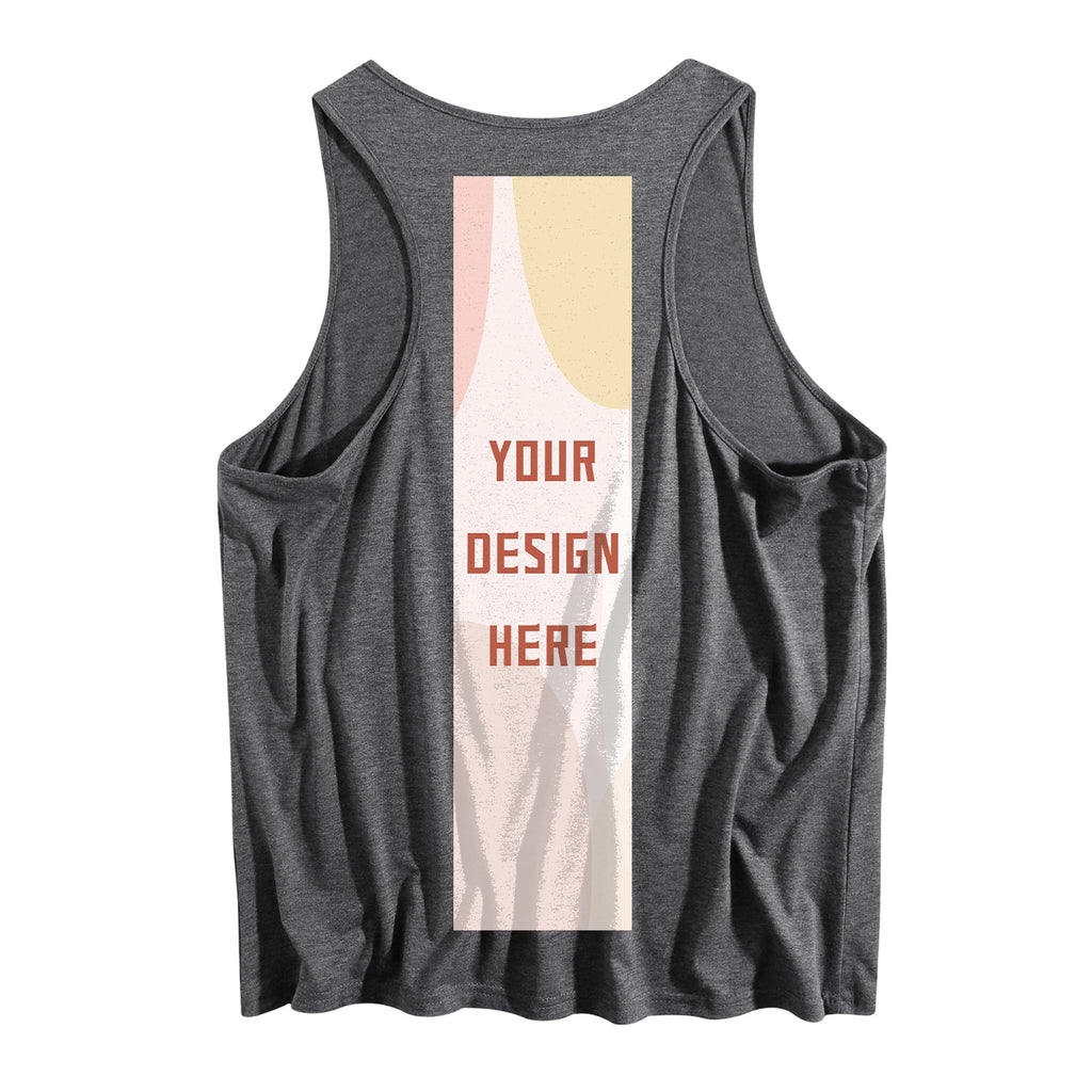 Ladies' Colored Cotton Vest - Rear (CA-2 Factory in the United States)