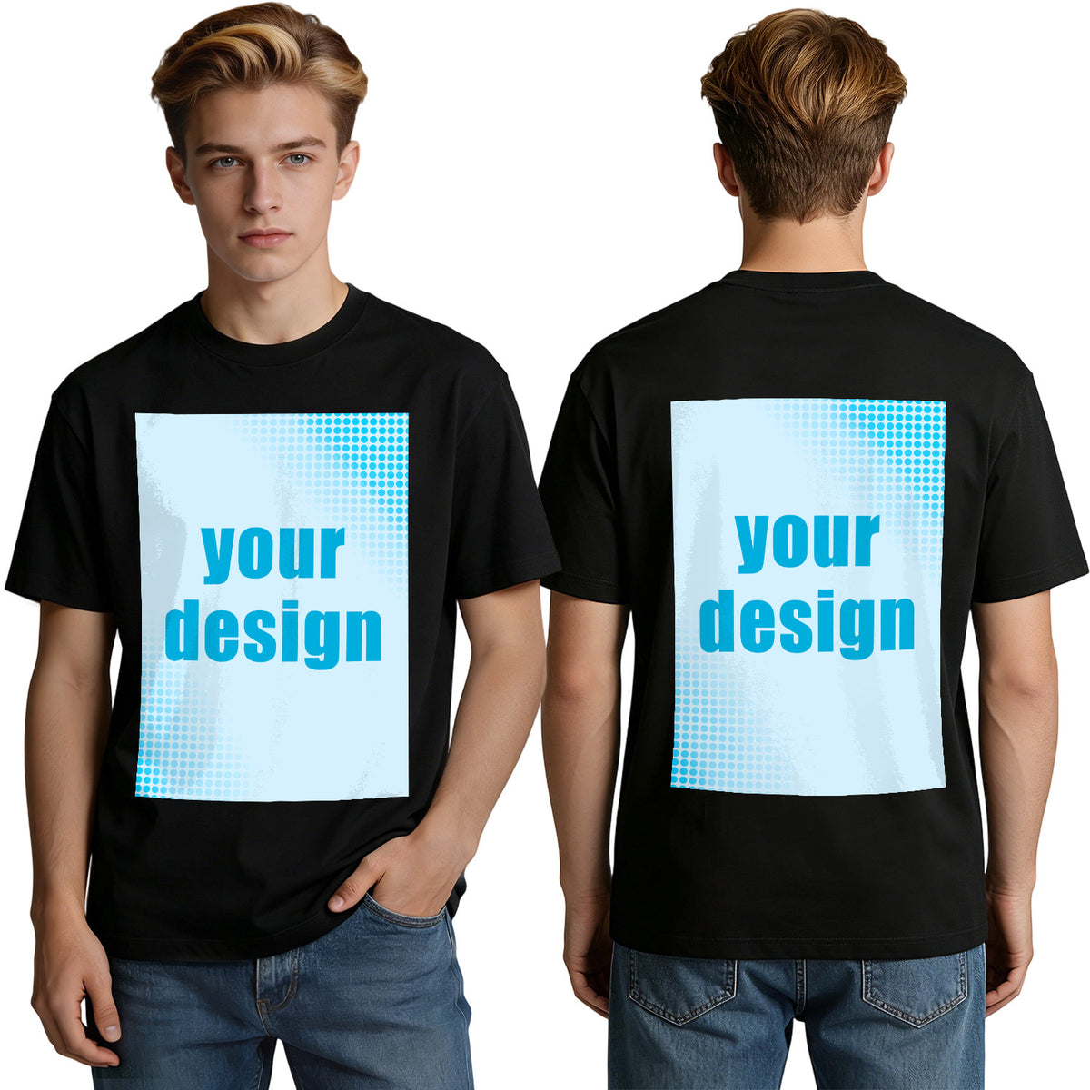 Mexican T-shirt - Double sided [Mexican straight hair]