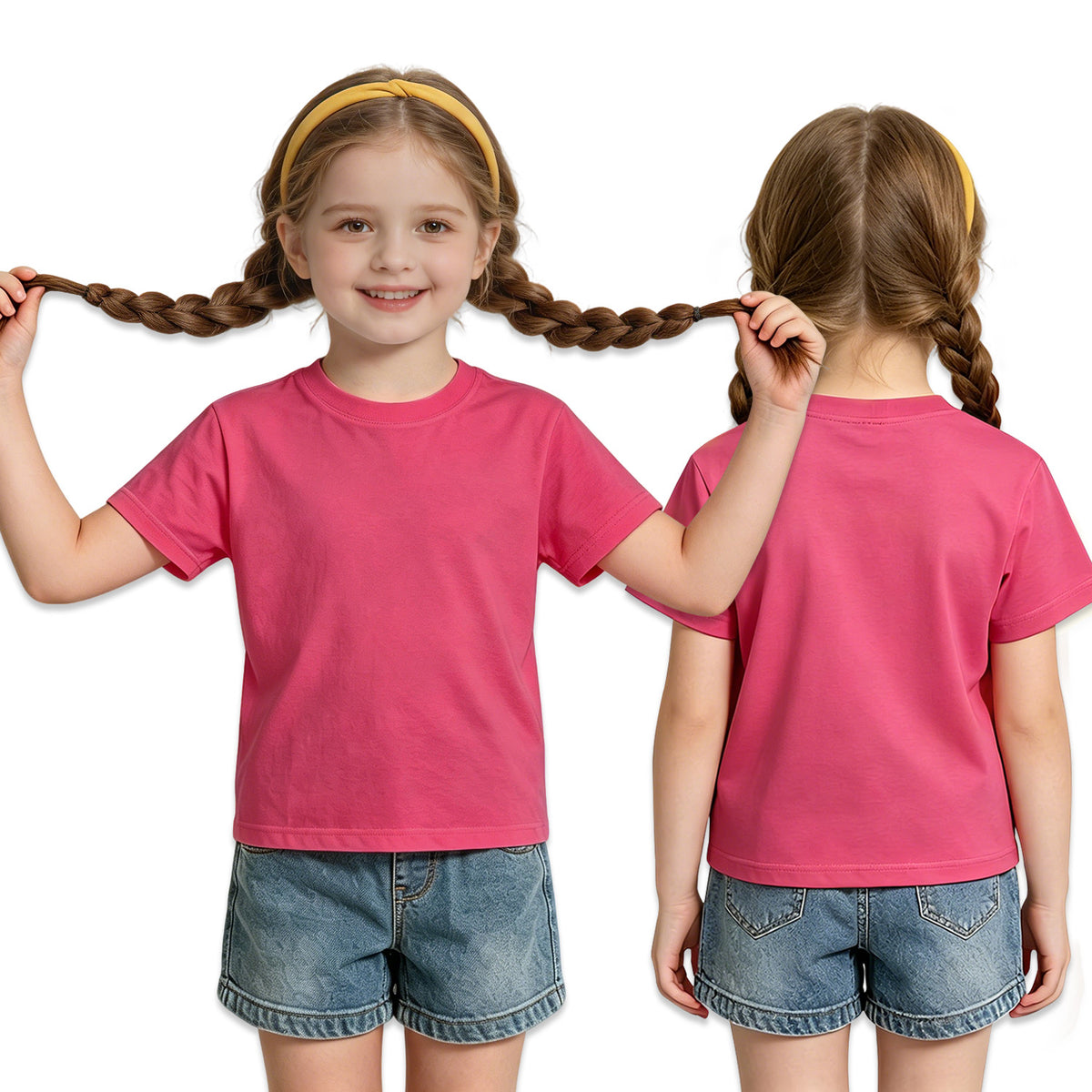 190g Children's T-shirt - Double sided (CA-3 factory in the United States)