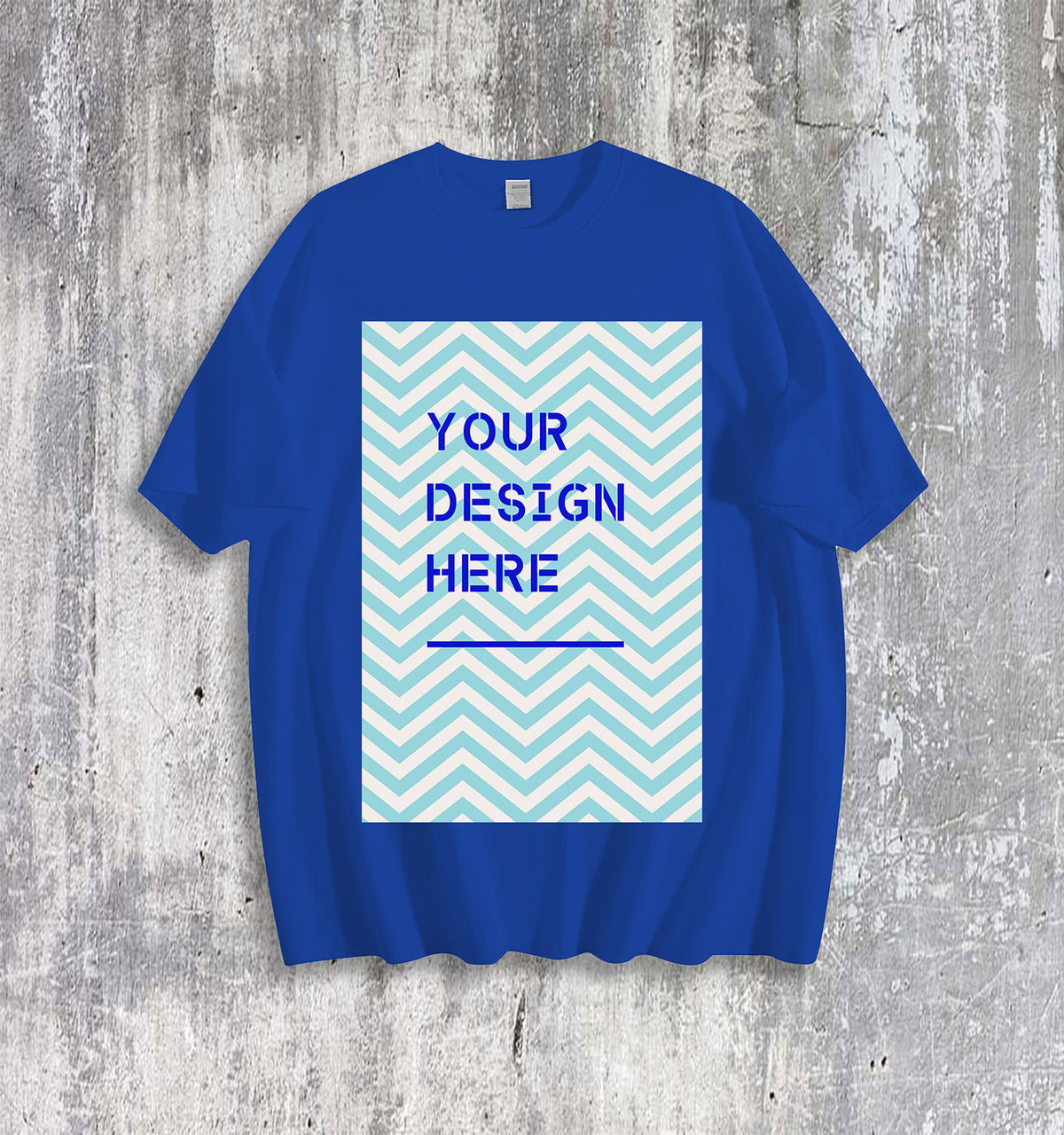 Multi color 180g adult T-shirt - front
