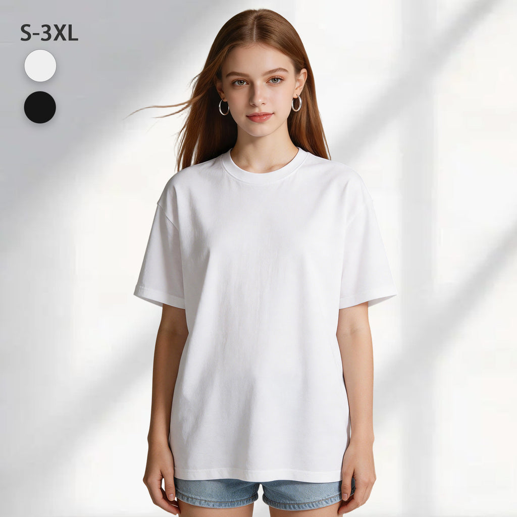 200g pure cotton women's T-shirt with front print [Australia]