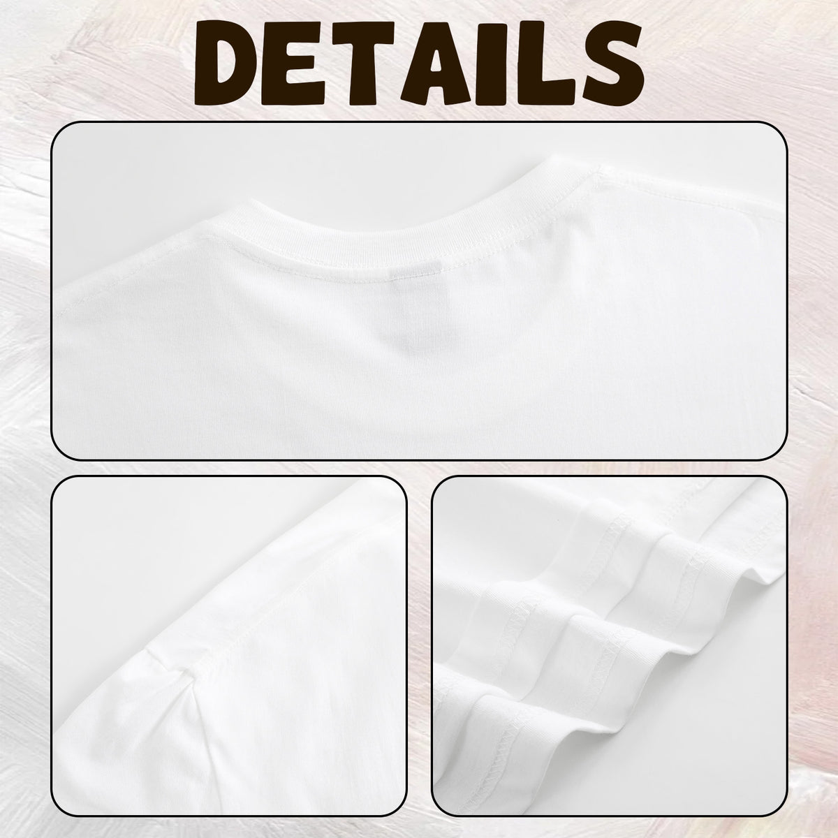 200g pure cotton women's T-shirt with printed back [Australia]