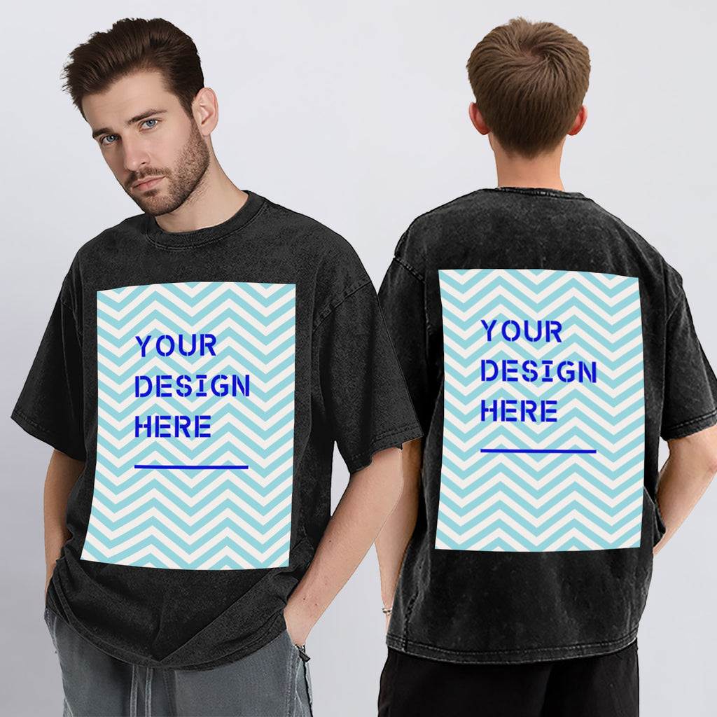 Big picture -210g washed T-double