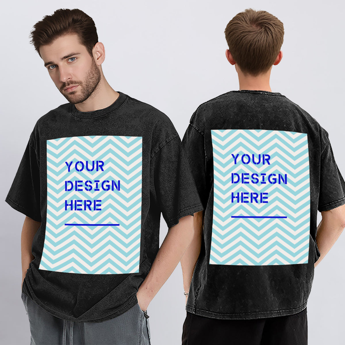 Big picture -210g washed T-double