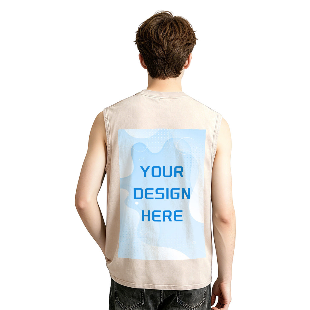 Washed vest - Rear (CA-2 factory in the United States)