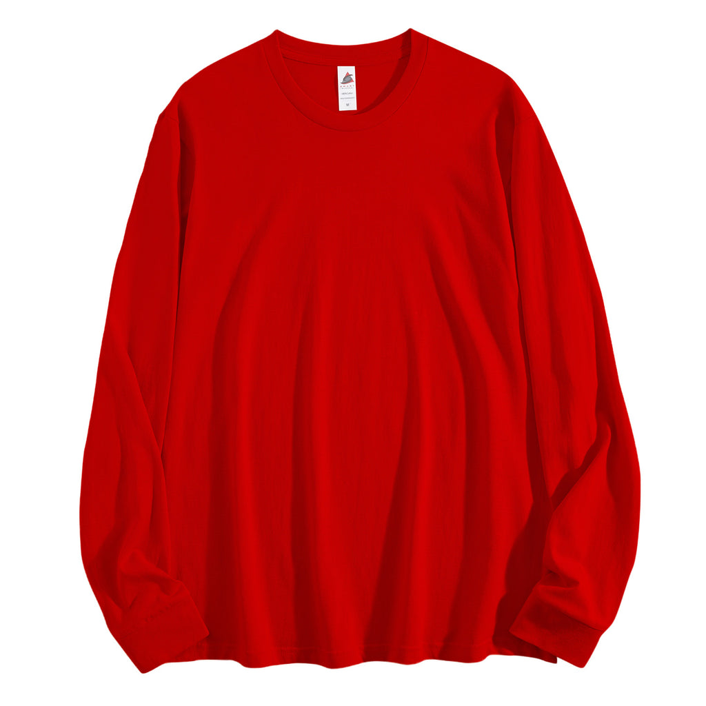 Men's Pure Cotton Long Sleeve - Front (CA Factory 02, USA)
