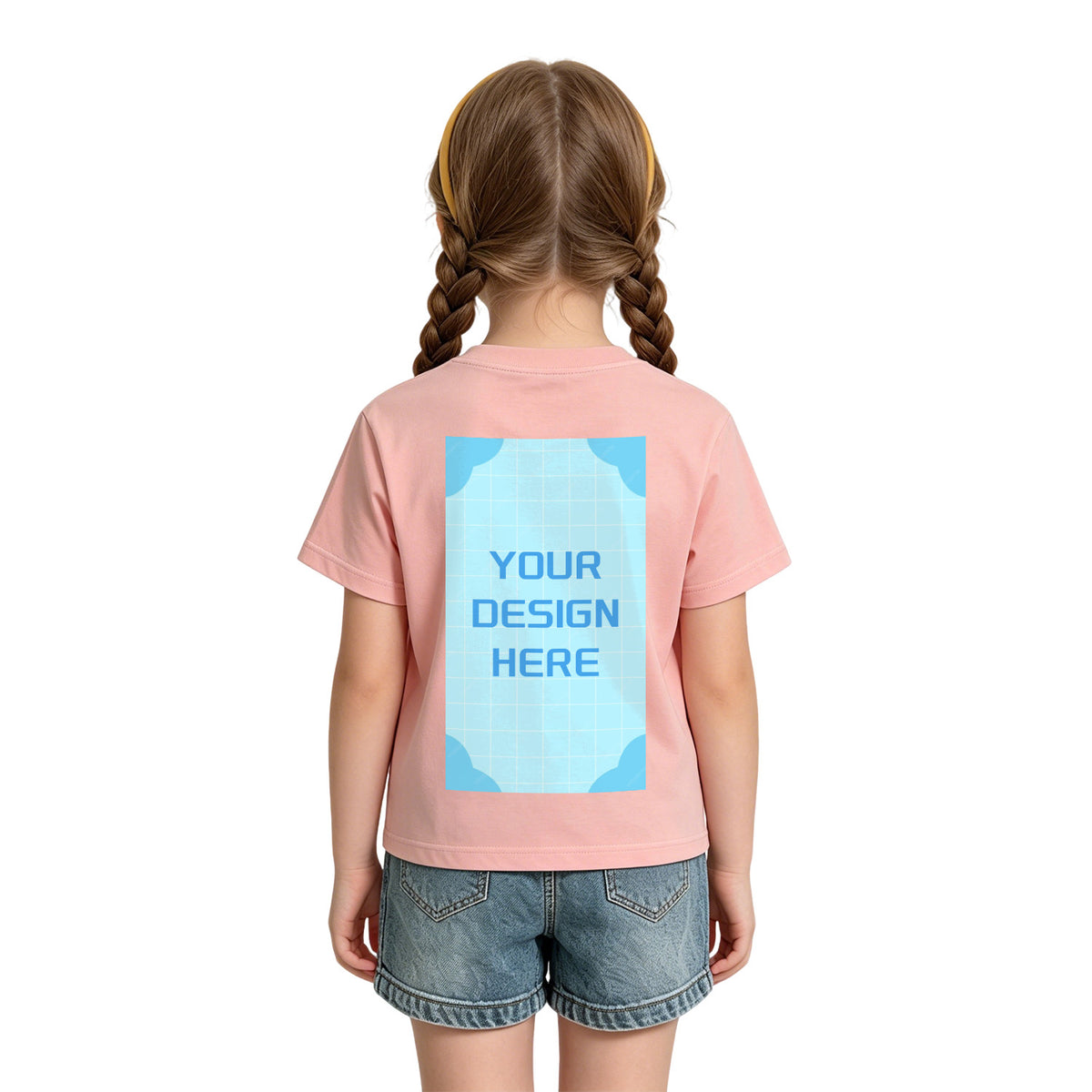 190g Children's T-shirt - Rear (CA-3 Factory in the United States)