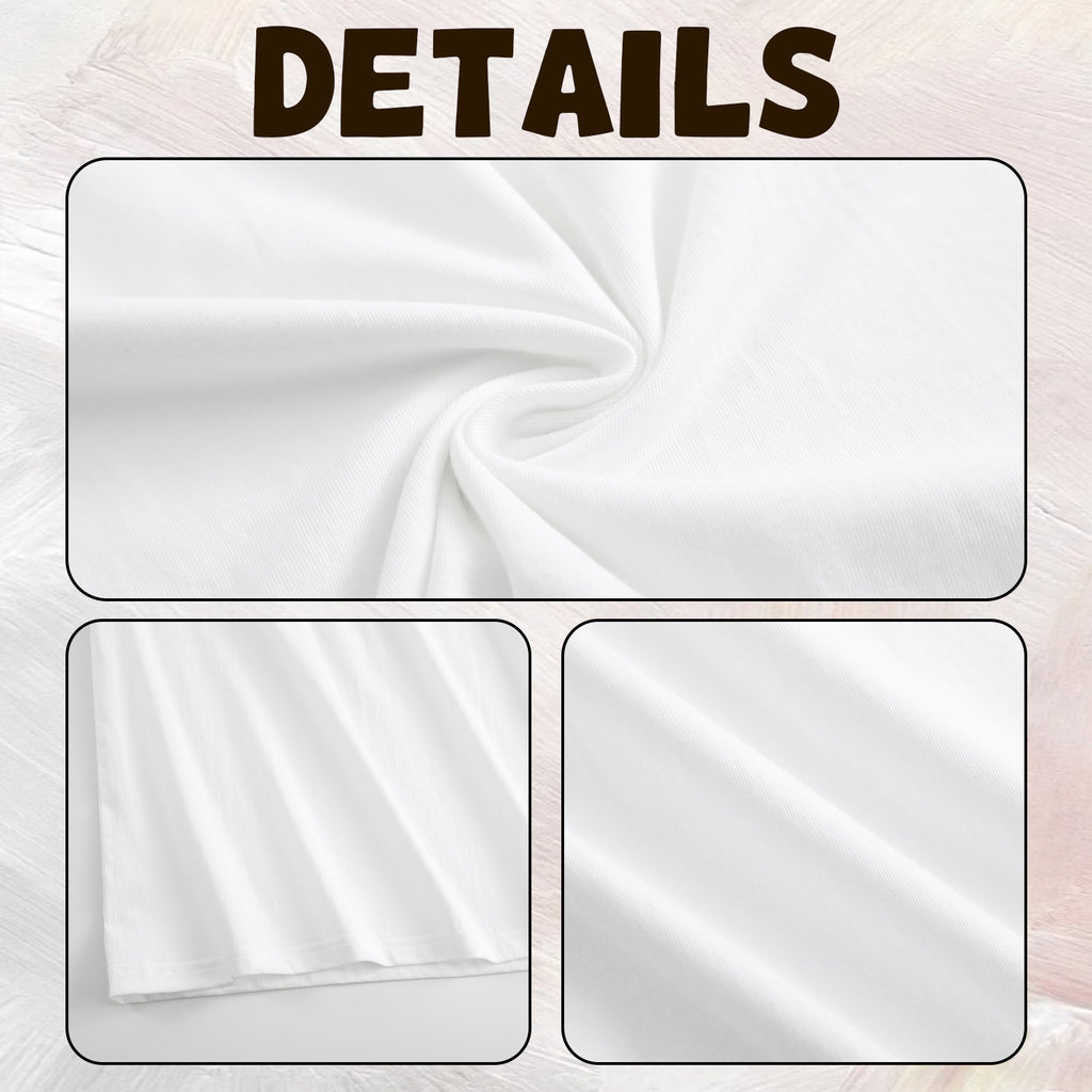 200g pure cotton women's T-shirt double-sided printing [Australia]