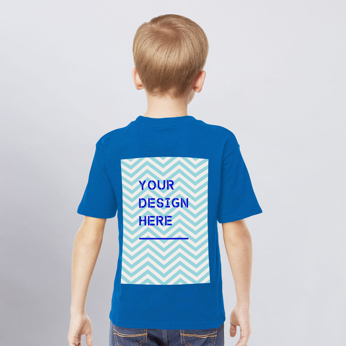 【 US Direct Collection 】 Multi color Youth T-shirt Back