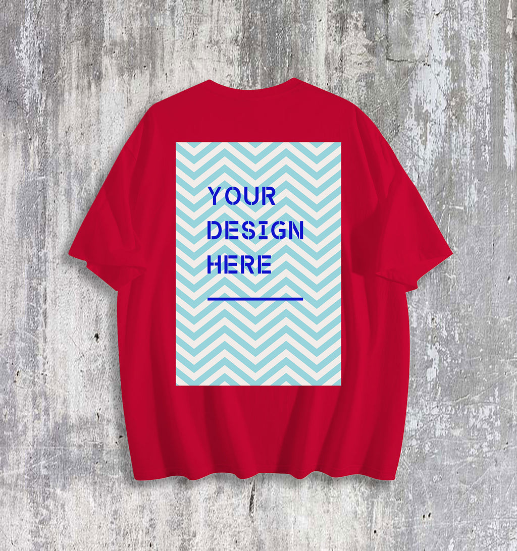 Multi color 180g adult T-shirt - back