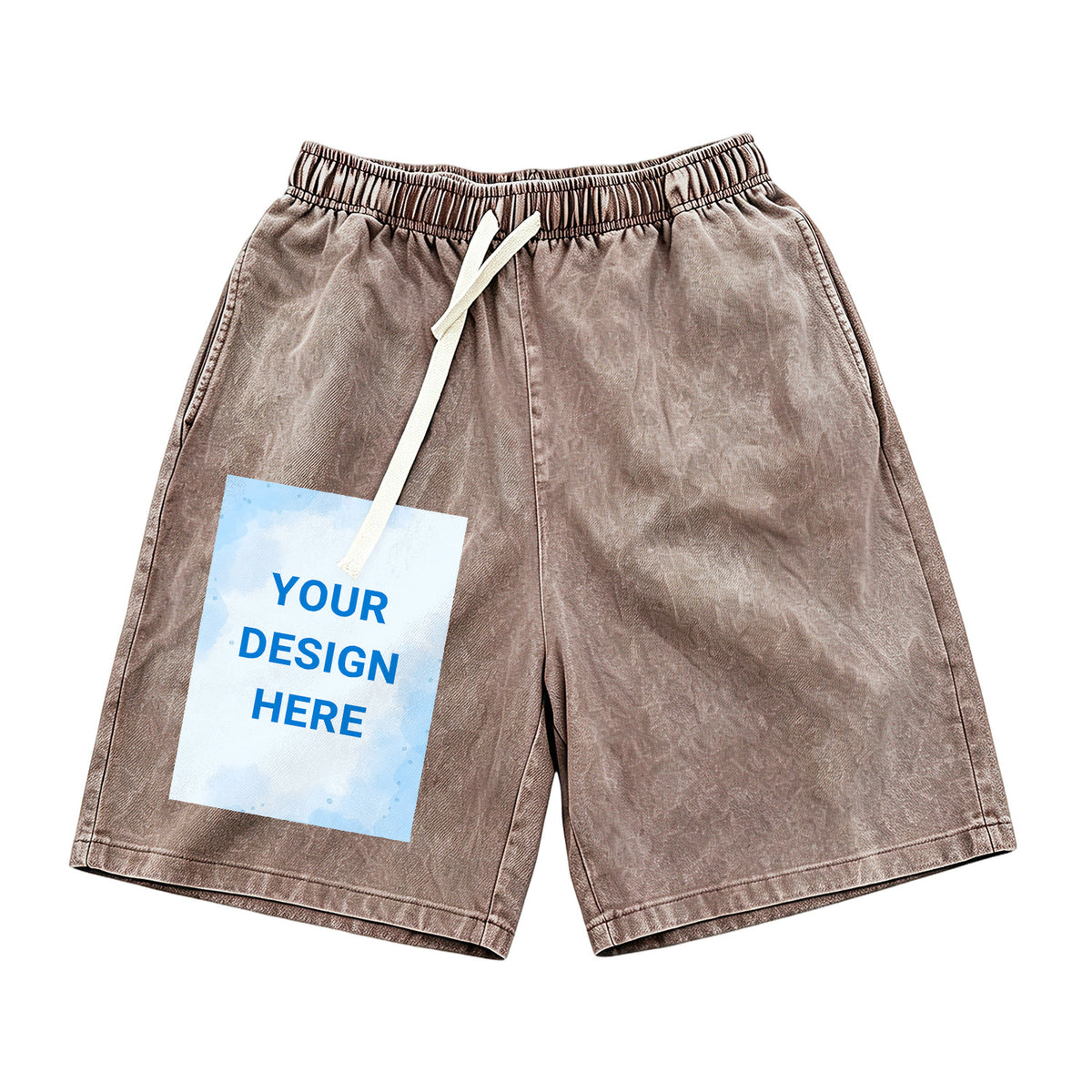 Washed Shorts - Front Left (CA-02 Factory, USA)
