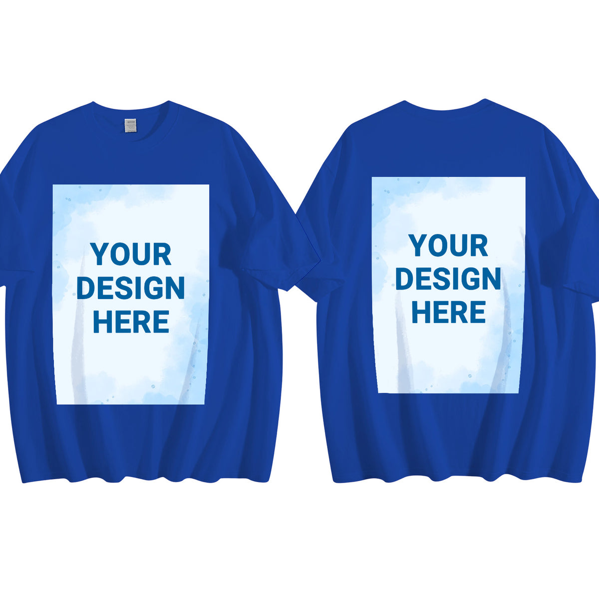 200g pure cotton men's T-shirt - double-sided printing [Australia]