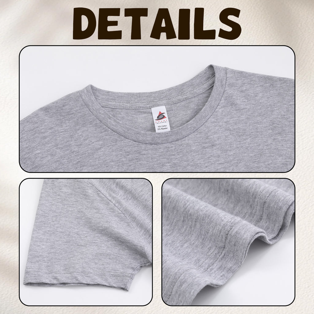 180G Ordinary Women's Pure Cotton T-shirt - Double (CA-2 Factory in the United States)