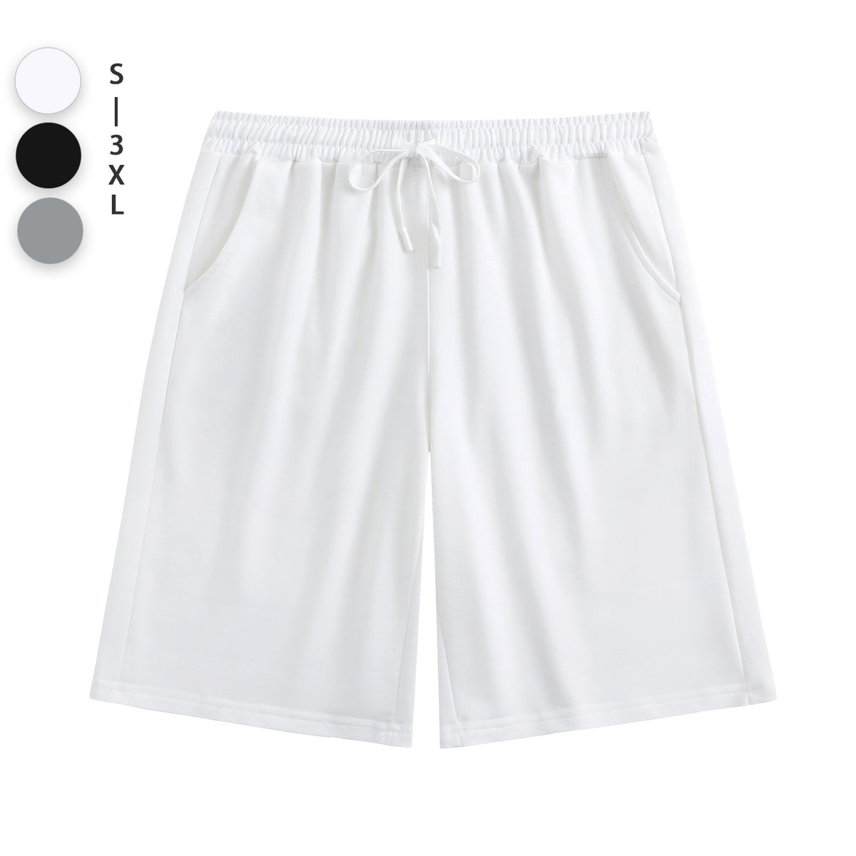 Double image - casual shorts - front (CA-2 factory in the United States)