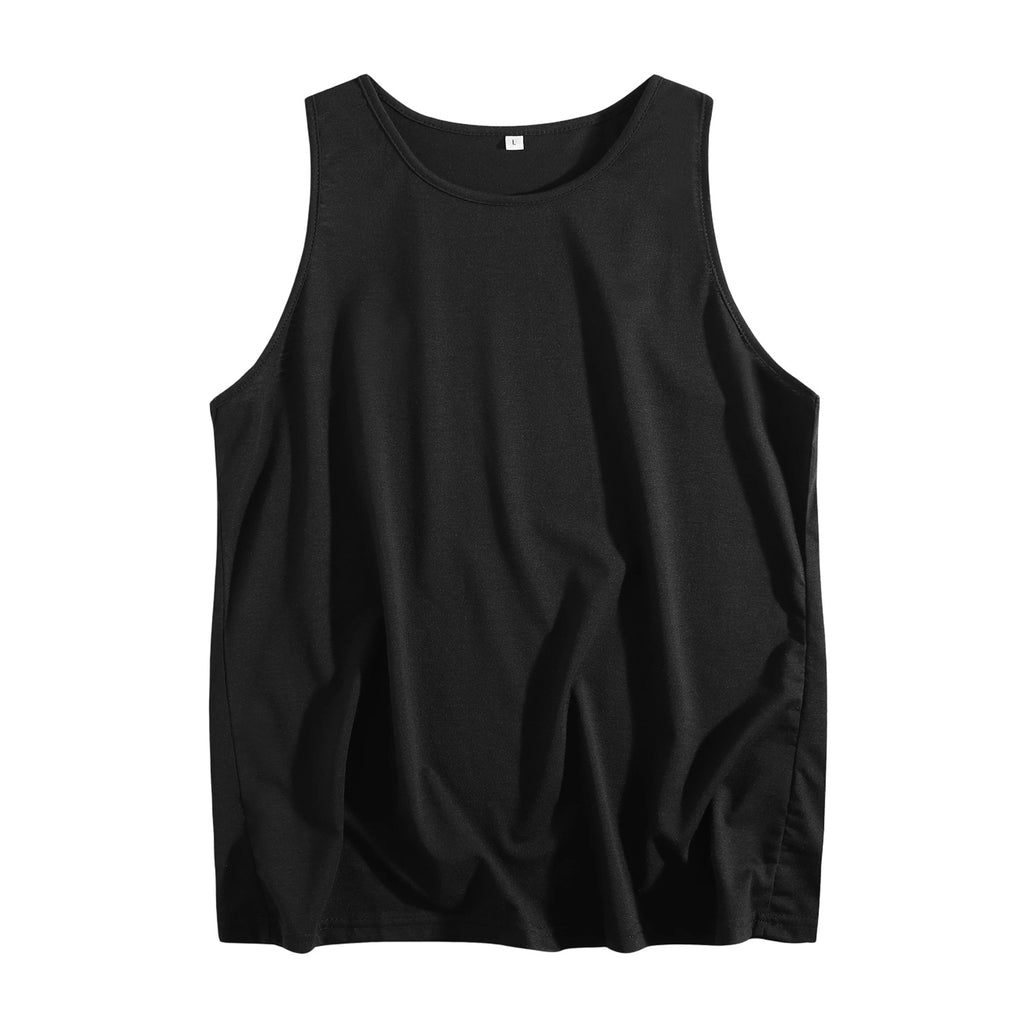 Unprinted women's colored cotton vest (CA-2 factory in the United States)
