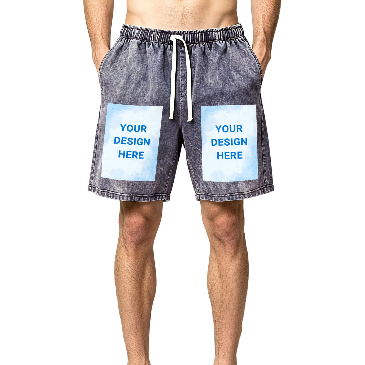 Washed Shorts - Front Pair (CA-2 Factory, USA)