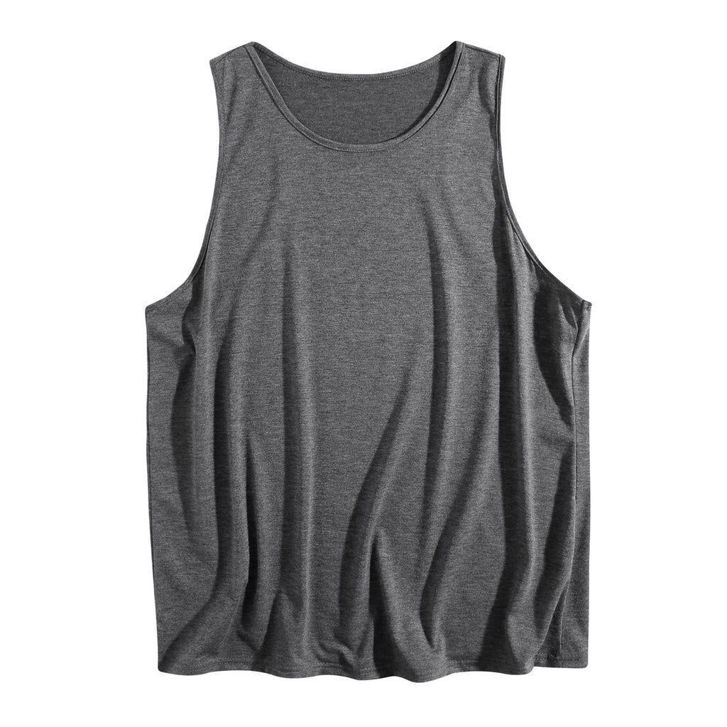 Unprinted women's colored cotton vest (CA-2 factory in the United States)