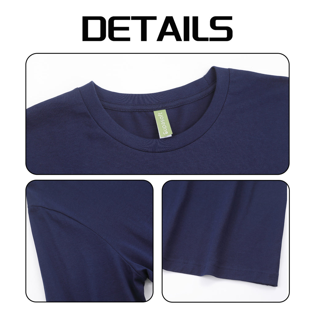 Men's Pure Cotton Long Sleeve - Double (CA Factory 02, USA)