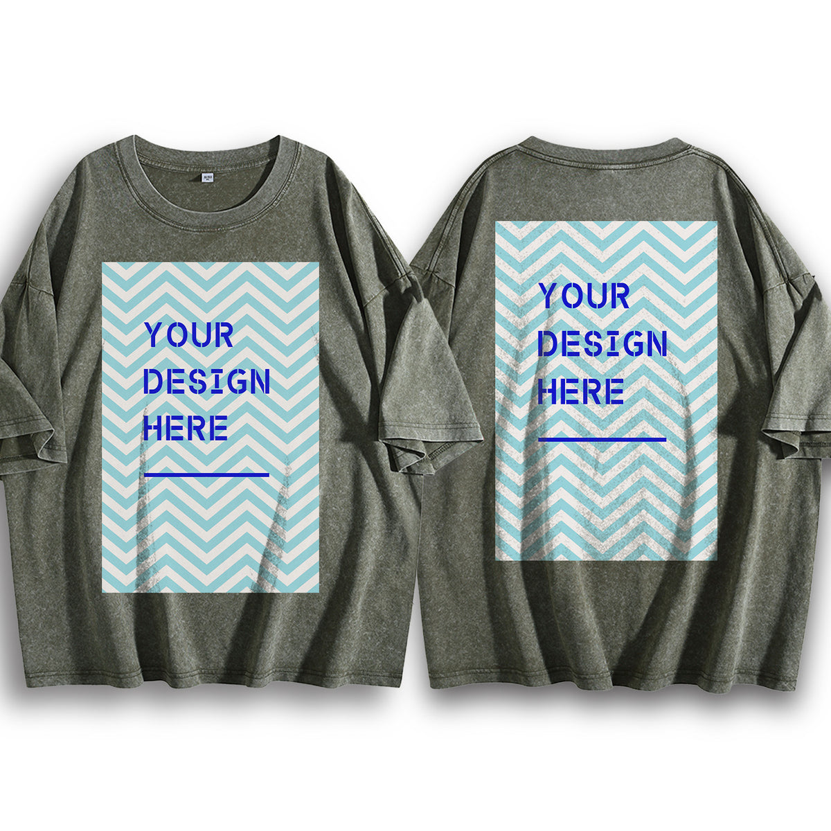 Big picture -210g washed T-double