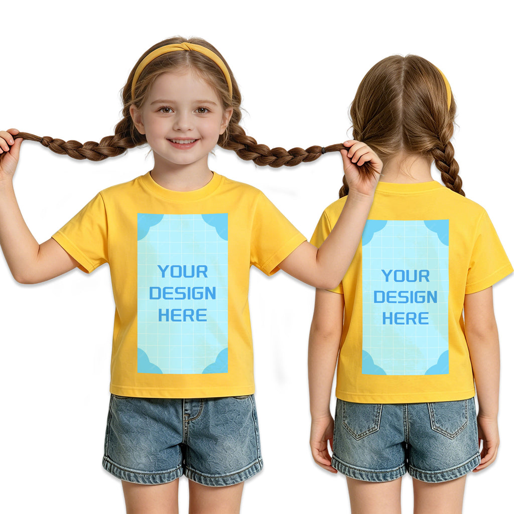 190g Children's T-shirt - Double sided (CA-3 factory in the United States)