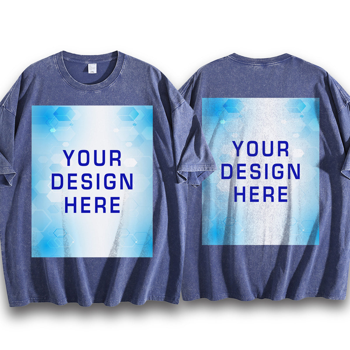 210g water washed T digital direct spray double-sided printing