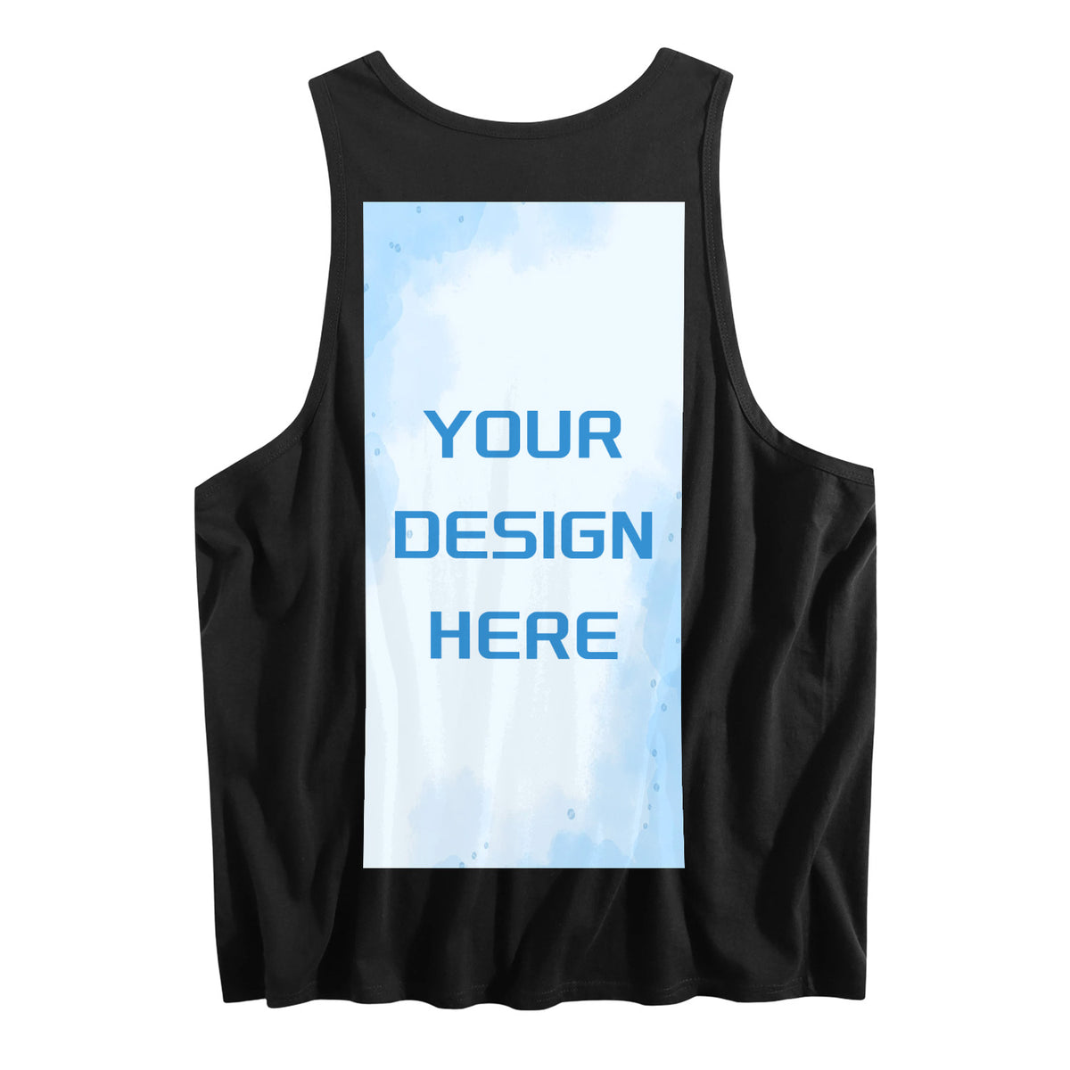 180G Men's Tank Top - Rear (CA-2 Factory in the United States)