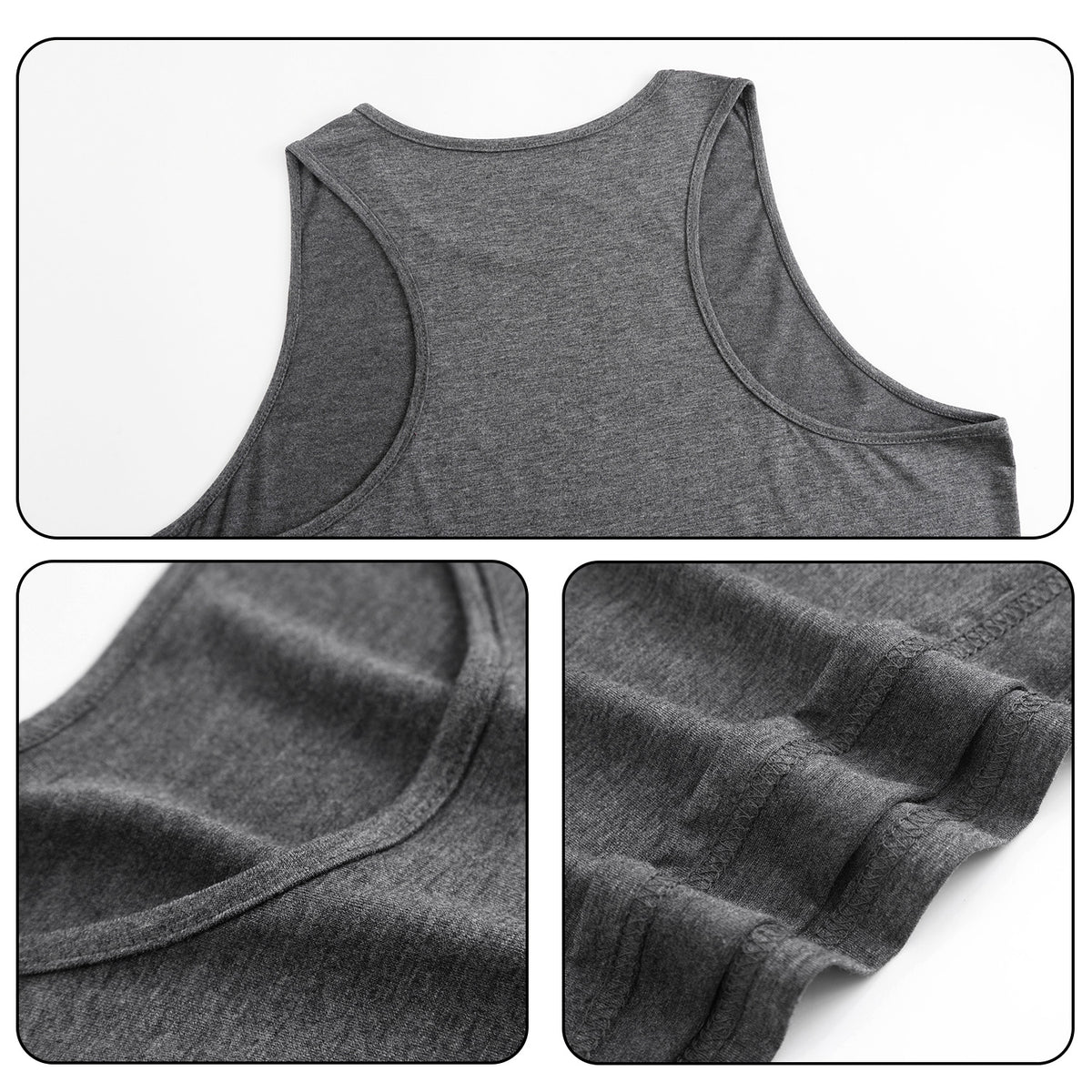 Women's Colored Cotton Tank Top - Double (CA-2 Factory in the United States)