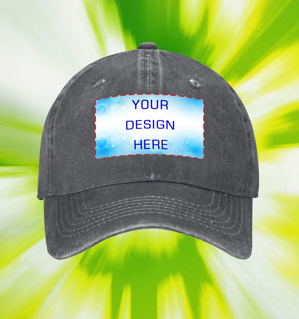 Water washed duckbill cap