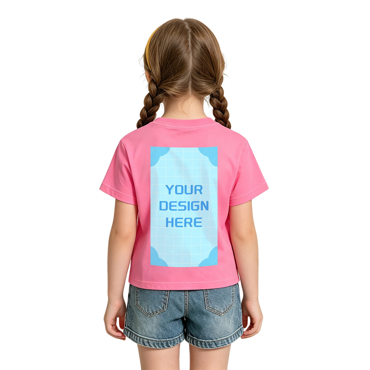 190g Children's T-shirt - Rear (CA-3 Factory in the United States)