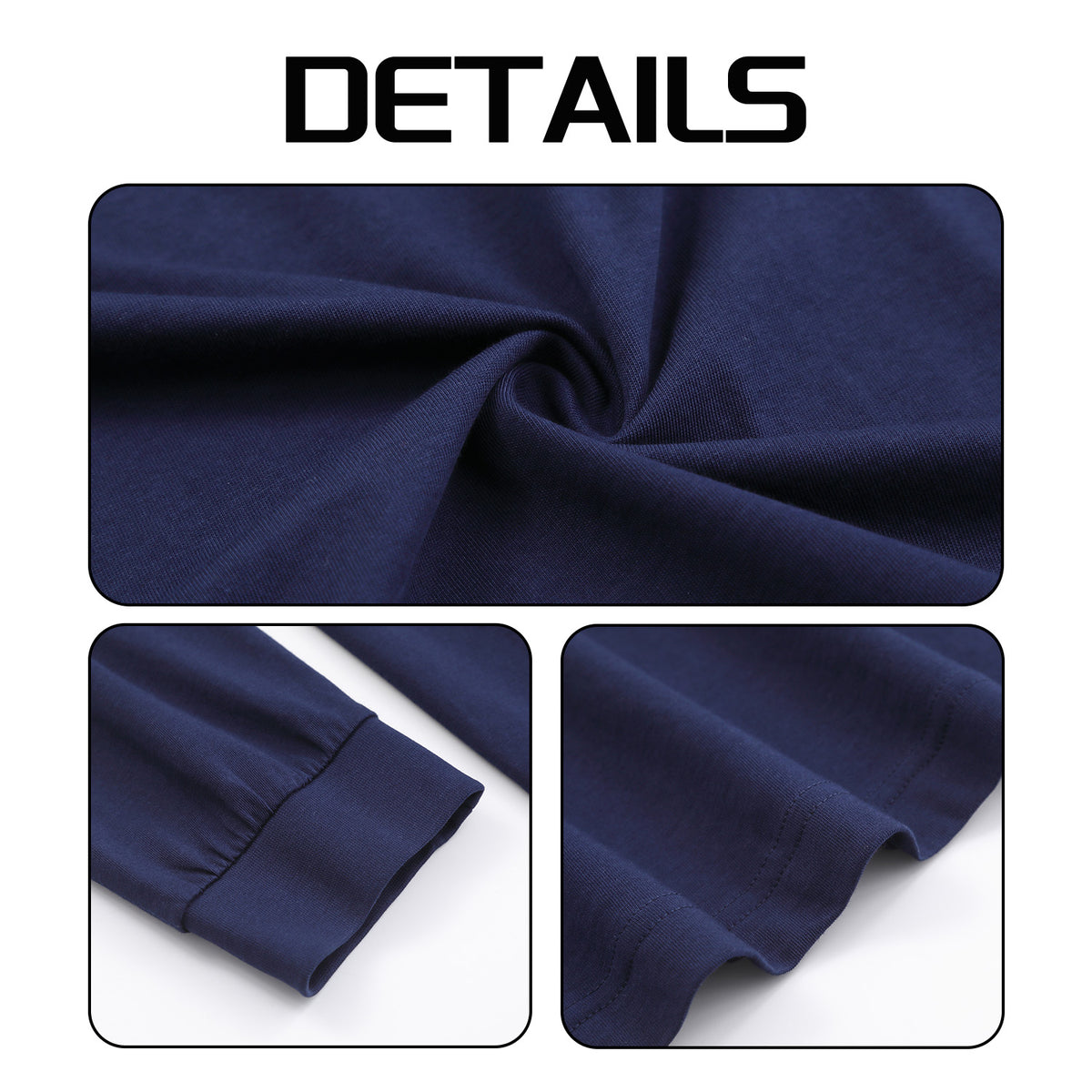 Men's pure cotton long sleeved back (CA factory 02, USA)