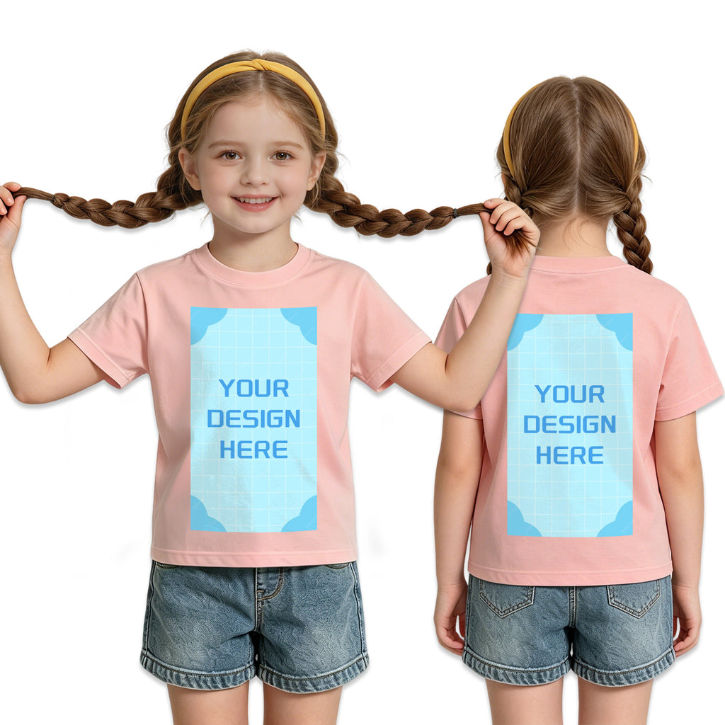 190g Children's T-shirt - Double sided (CA-3 factory in the United States)