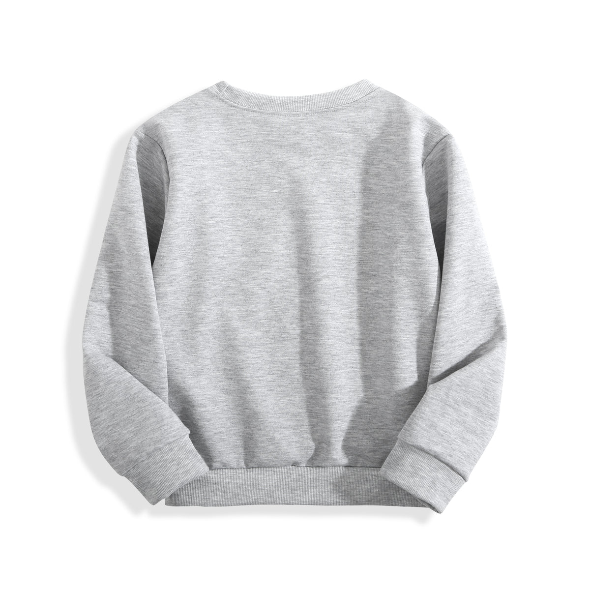 Children's round neck long sleeved hoodie - front