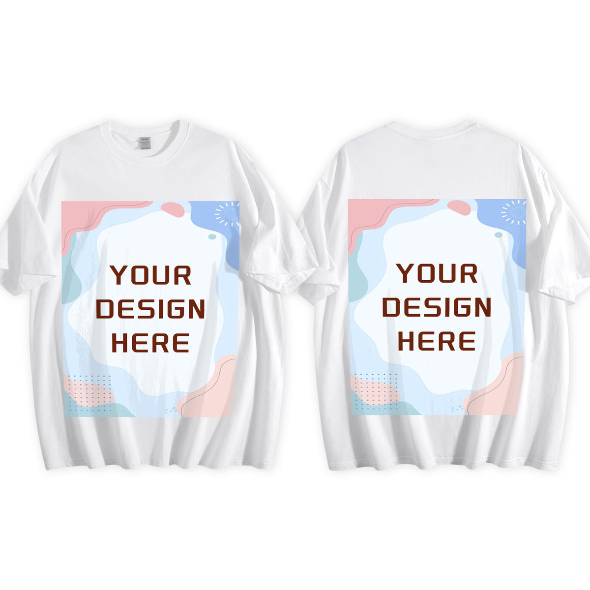 180G Ordinary Women's Pure Cotton T-shirt - Double (CA-2 Factory in the United States)