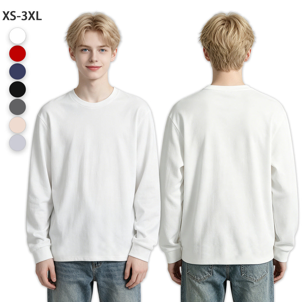 Men's Pure Cotton Long Sleeve - Double (CA Factory 02, USA)