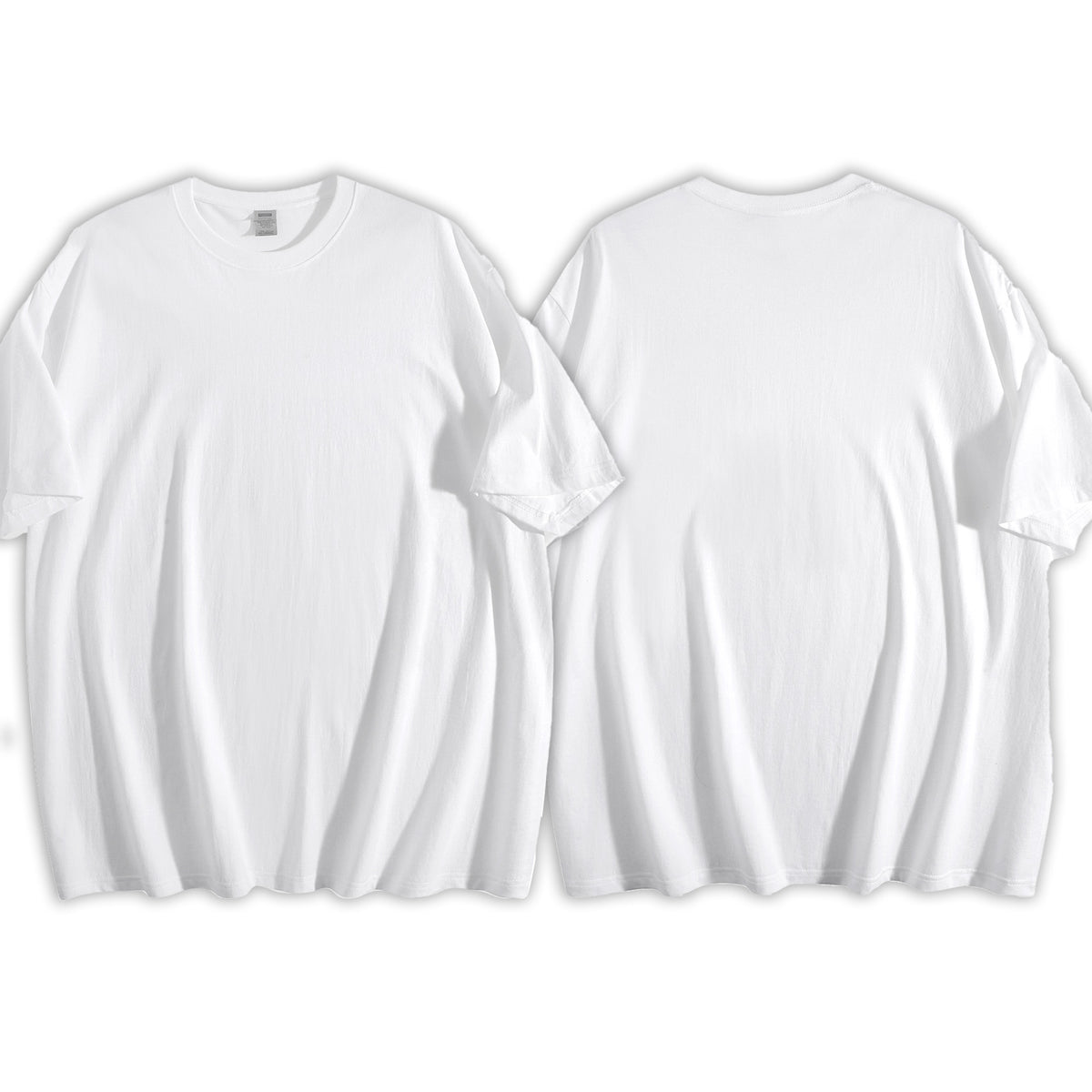 180g black and white T-shirt digital direct spray double-sided printing