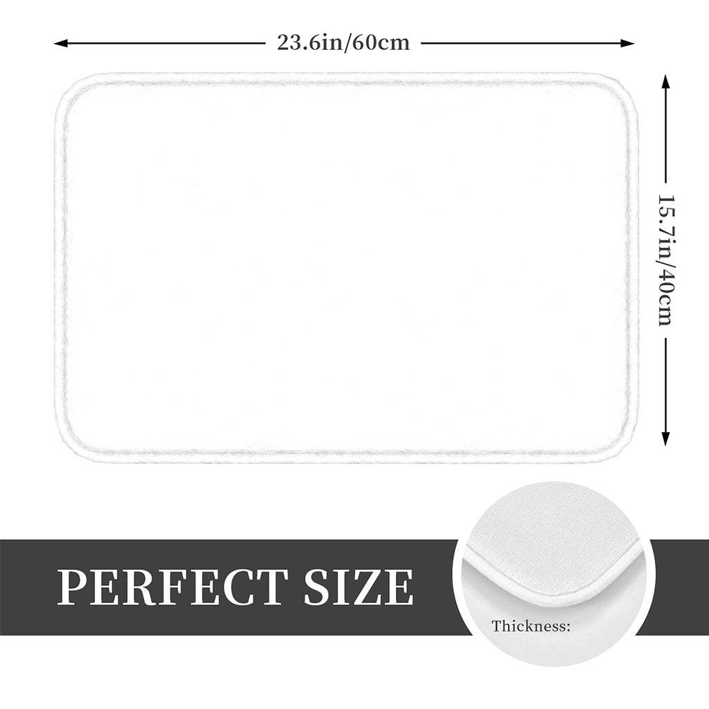 Flannel floor mat 40 × 60cm (CA-3 factory in the United States)